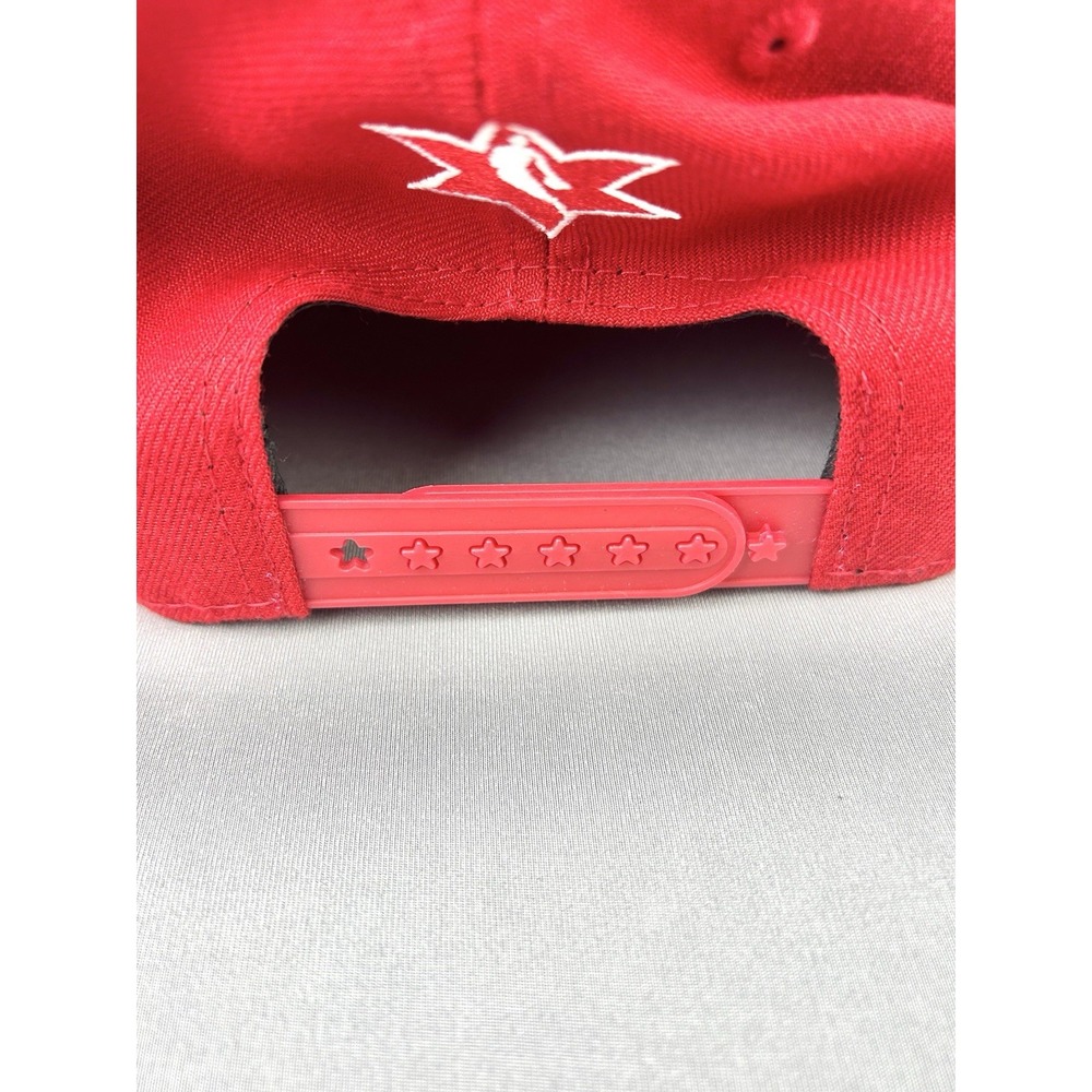 NBA All Star Game New Era SnapBack Cap Adjustable Red Hat - Picture 7 of 11